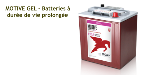 MOTIVE GEL - Batteries à durée de vie prolongée